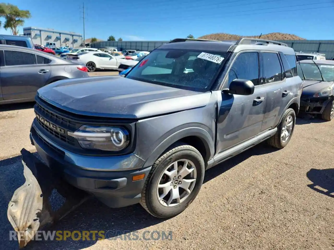 1 Фотография поврежденного автомобиля 3FMCR9A68MRA58403 FORD BRONCO 2021
