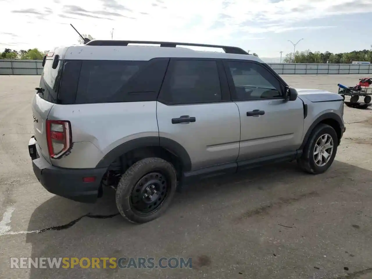 3 Photograph of a damaged car 3FMCR9A68MRA69076 FORD BRONCO 2021