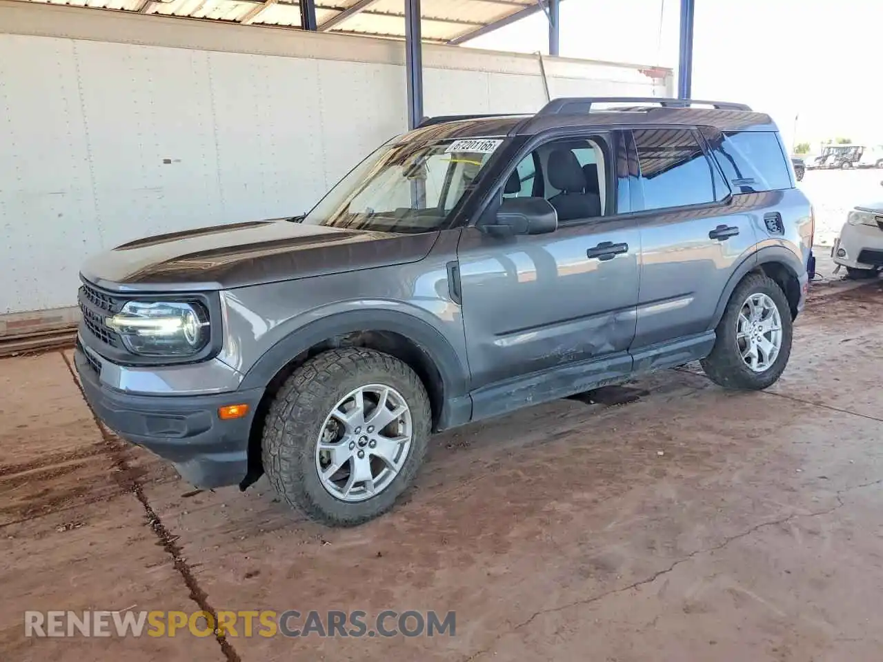 1 Photograph of a damaged car 3FMCR9A68MRB26599 FORD BRONCO 2021