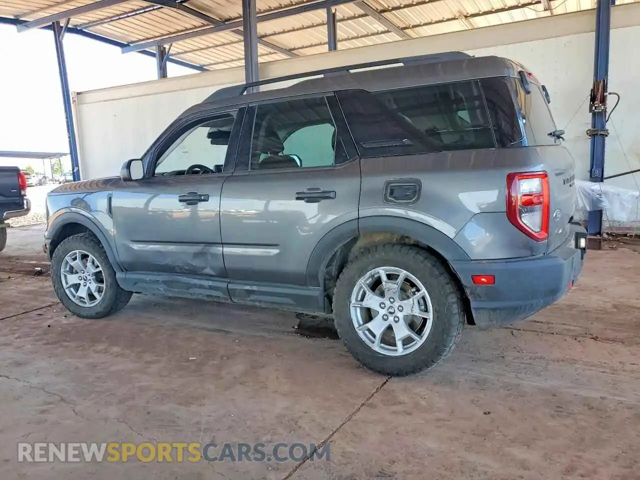 2 Photograph of a damaged car 3FMCR9A68MRB26599 FORD BRONCO 2021