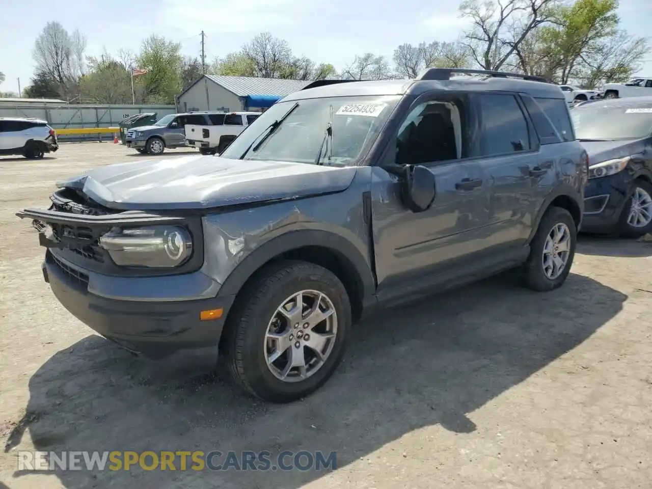 1 Photograph of a damaged car 3FMCR9A69MRA68163 FORD BRONCO 2021