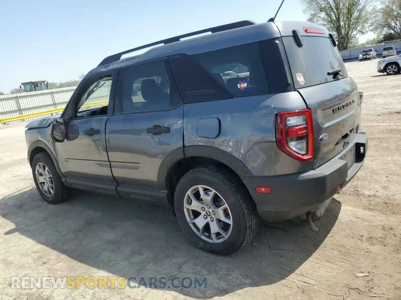 2 Photograph of a damaged car 3FMCR9A69MRA68163 FORD BRONCO 2021
