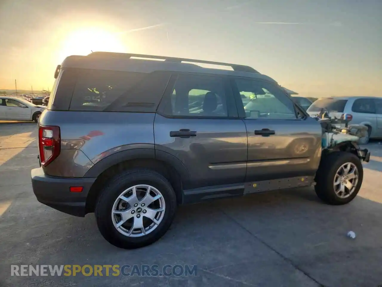 3 Photograph of a damaged car 3FMCR9A6XMRA27766 FORD BRONCO 2021