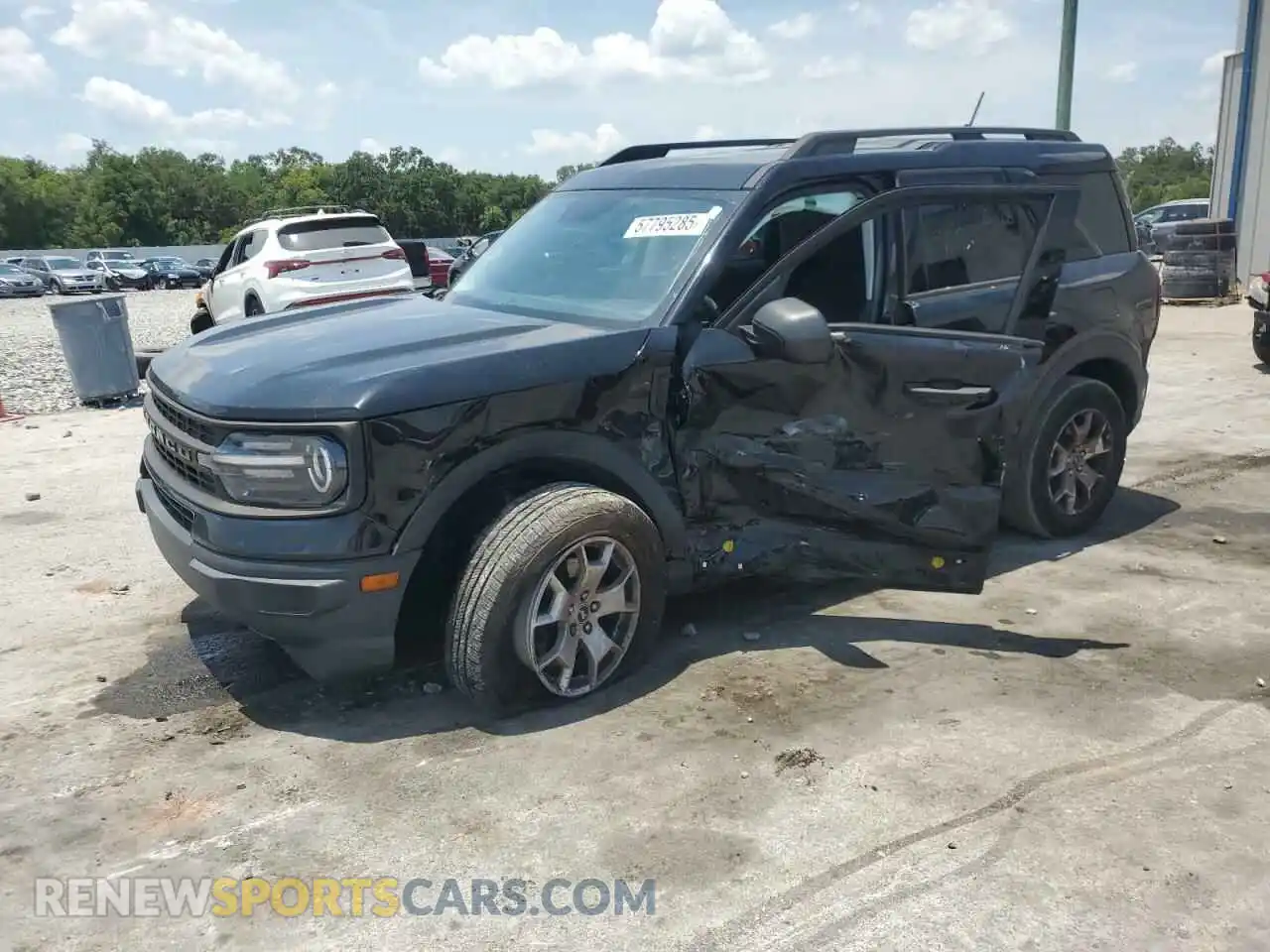 1 Photograph of a damaged car 3FMCR9A6XMRA33454 FORD BRONCO 2021