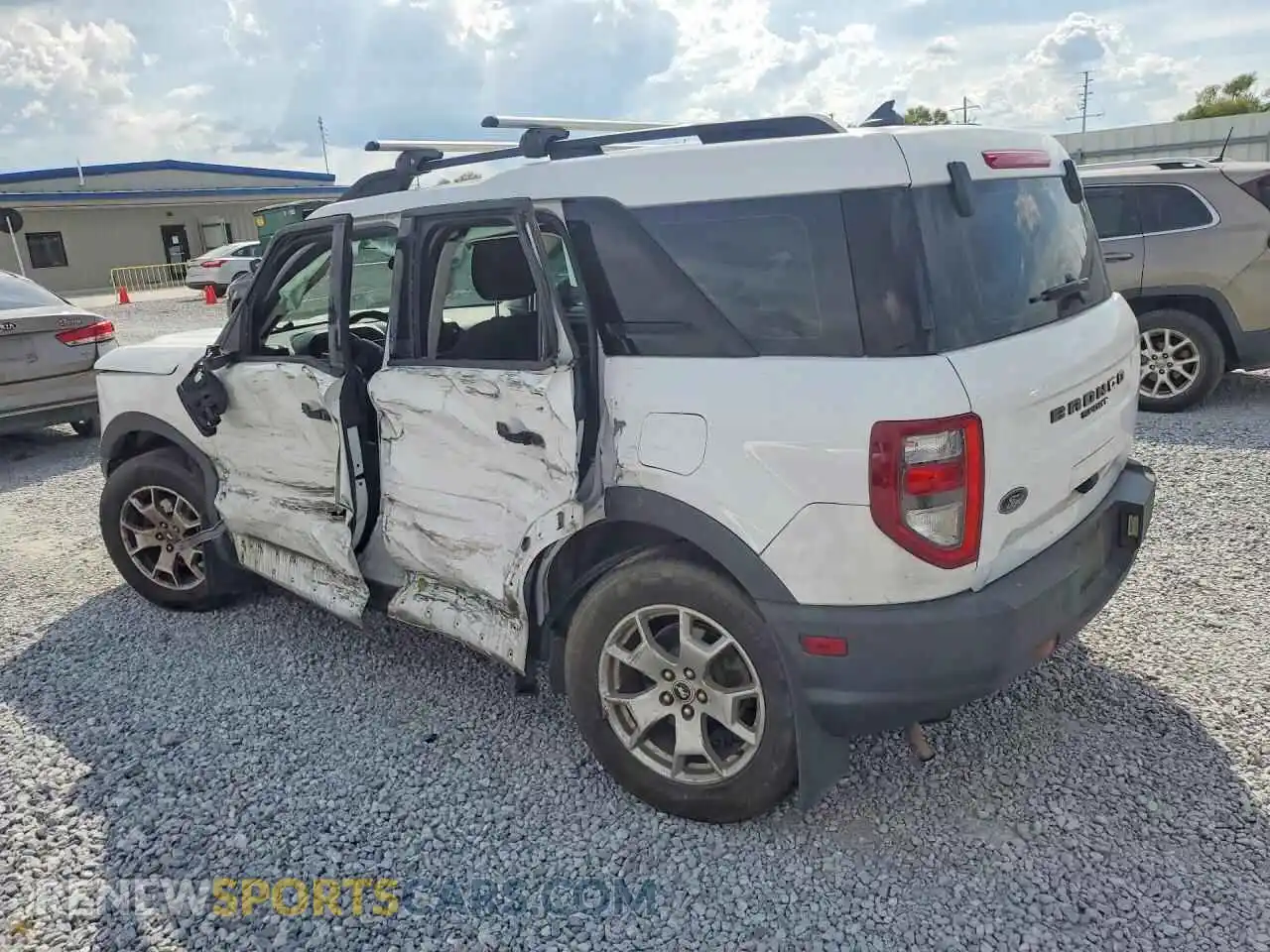 2 Photograph of a damaged car 3FMCR9A6XMRA47239 FORD BRONCO 2021