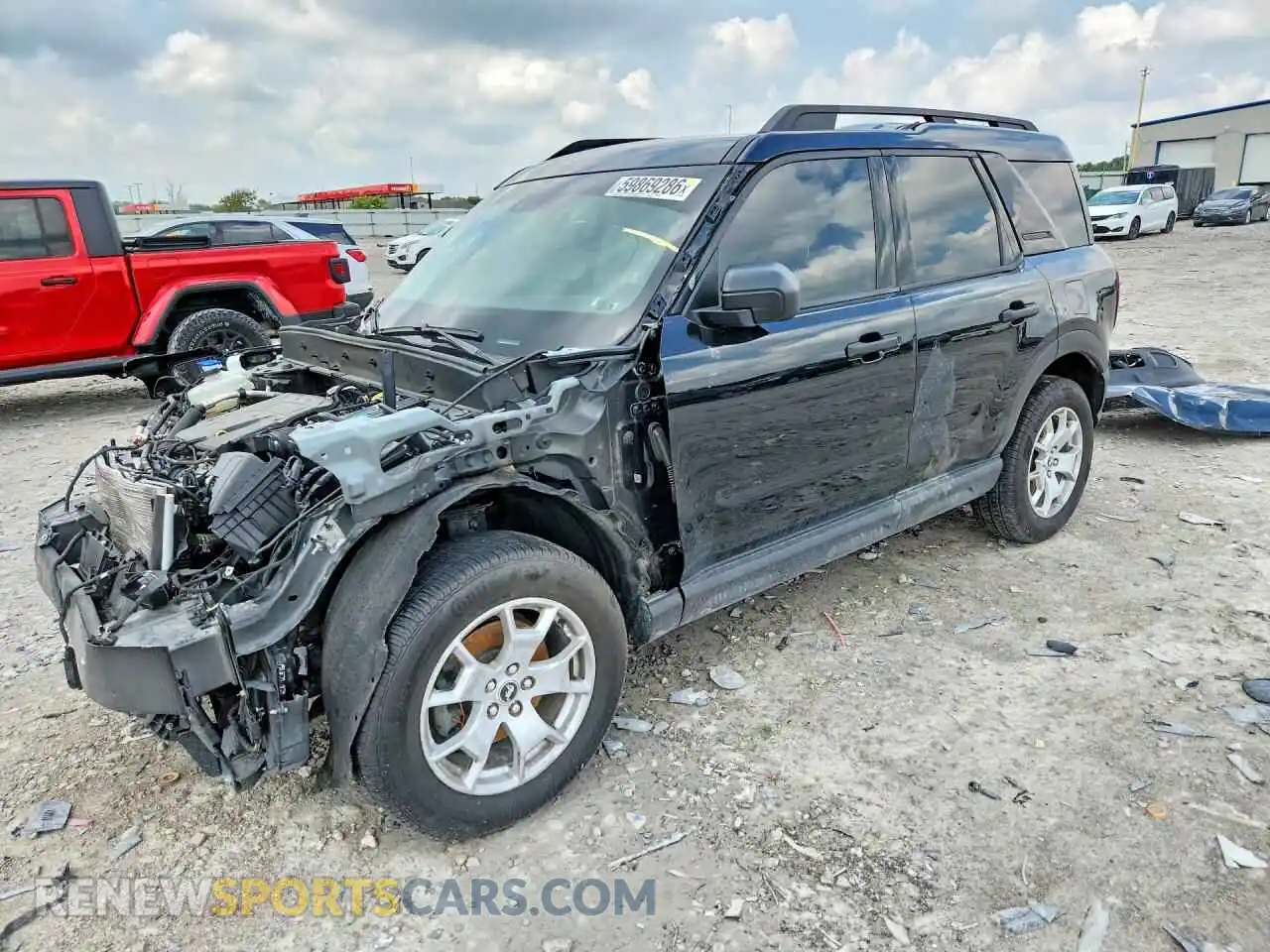 1 Photograph of a damaged car 3FMCR9A6XMRA83447 FORD BRONCO 2021
