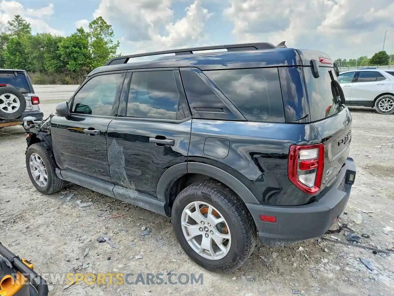 2 Photograph of a damaged car 3FMCR9A6XMRA83447 FORD BRONCO 2021