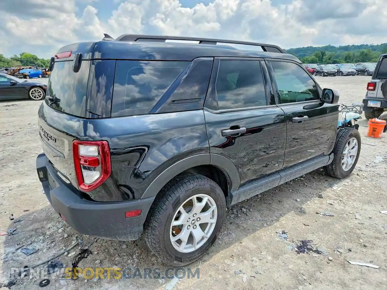 3 Photograph of a damaged car 3FMCR9A6XMRA83447 FORD BRONCO 2021