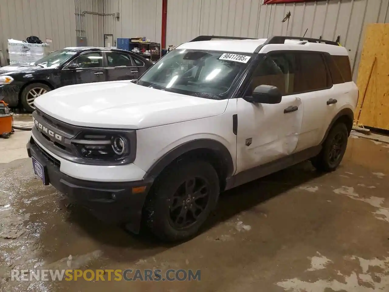 1 Photograph of a damaged car 3FMCR9B60MRA08318 FORD BRONCO 2021