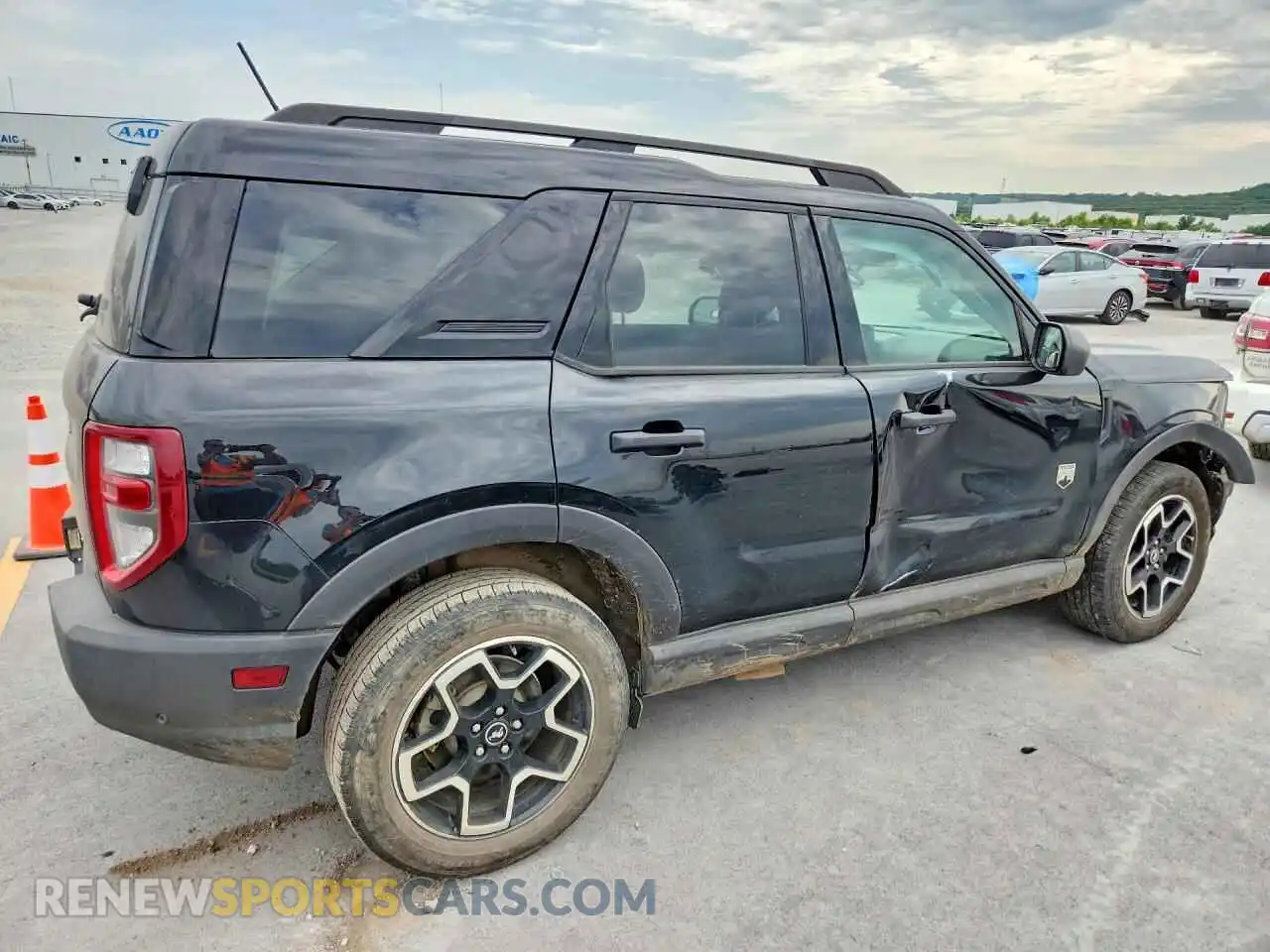 3 fotografías del automóvil dañado 3FMCR9B60MRA11445 FORD BRONCO 2021