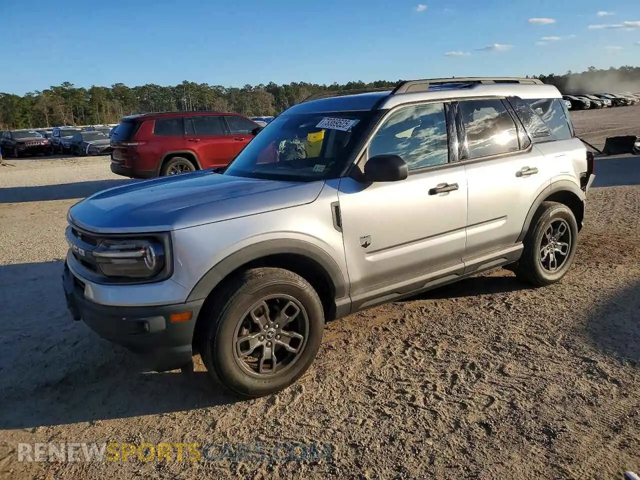 1 Photograph of a damaged car 3FMCR9B60MRA21196 FORD BRONCO 2021