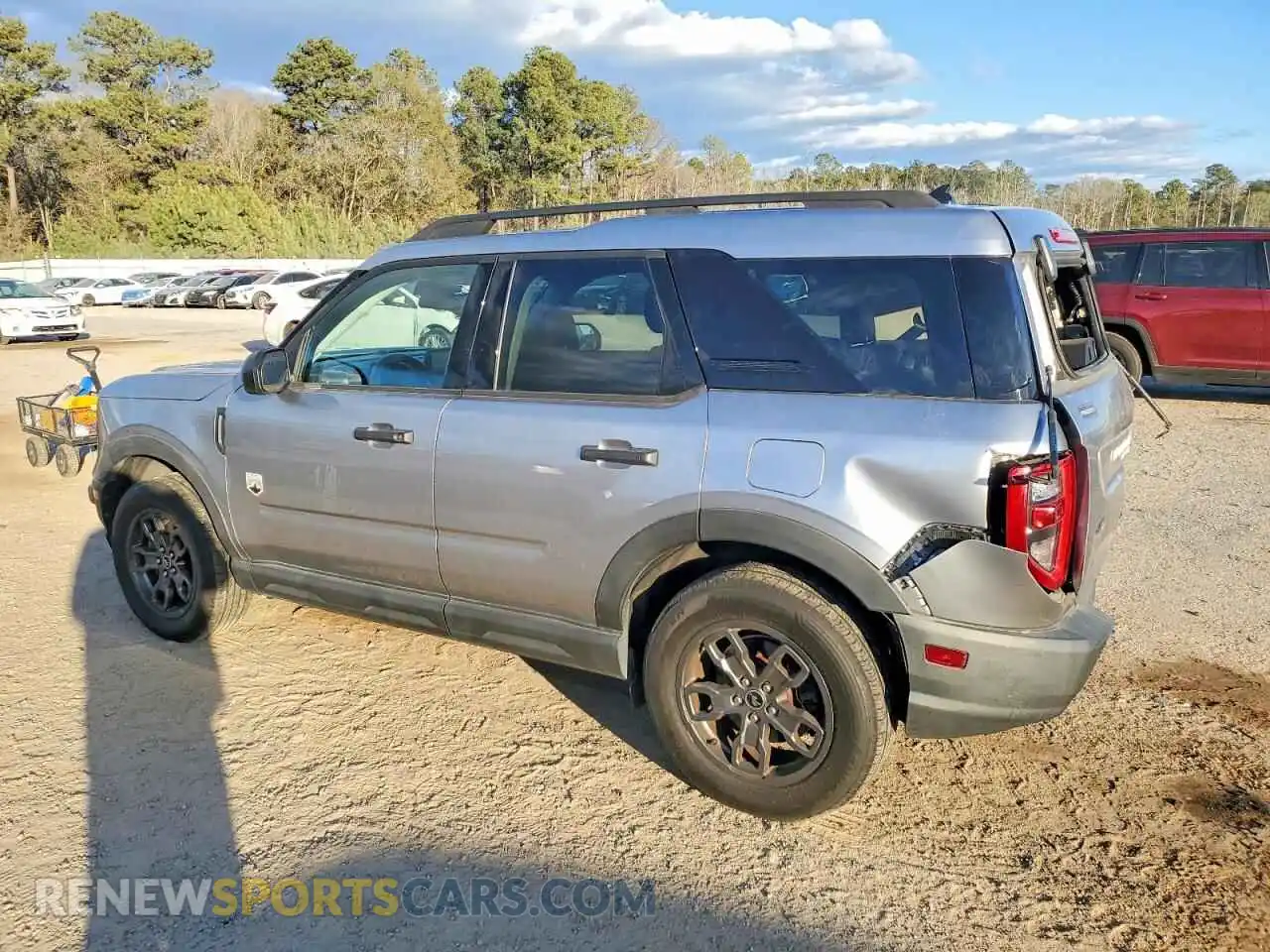 2 Photograph of a damaged car 3FMCR9B60MRA21196 FORD BRONCO 2021