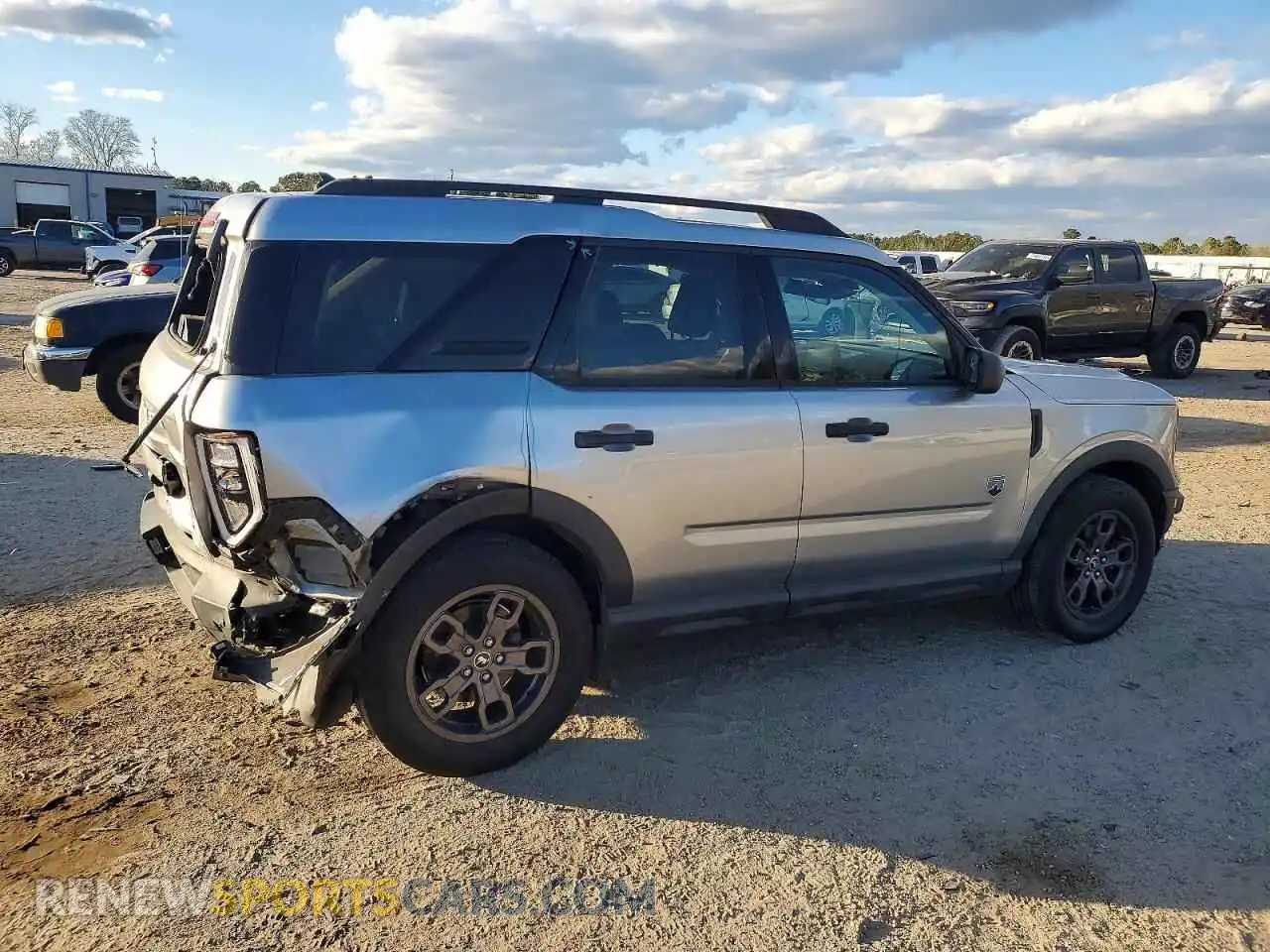 3 Photograph of a damaged car 3FMCR9B60MRA21196 FORD BRONCO 2021