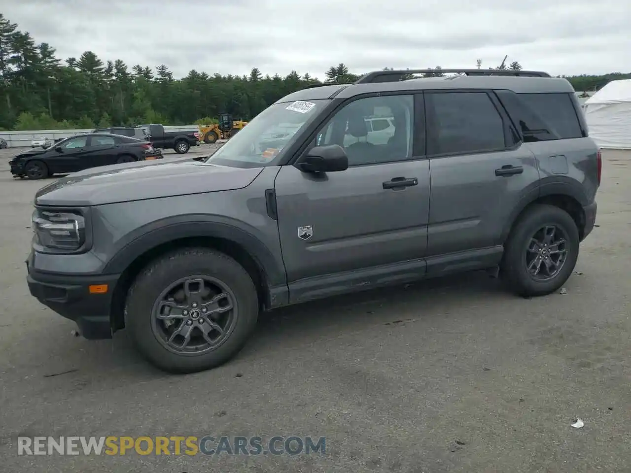 1 Photograph of a damaged car 3FMCR9B60MRA37284 FORD BRONCO 2021