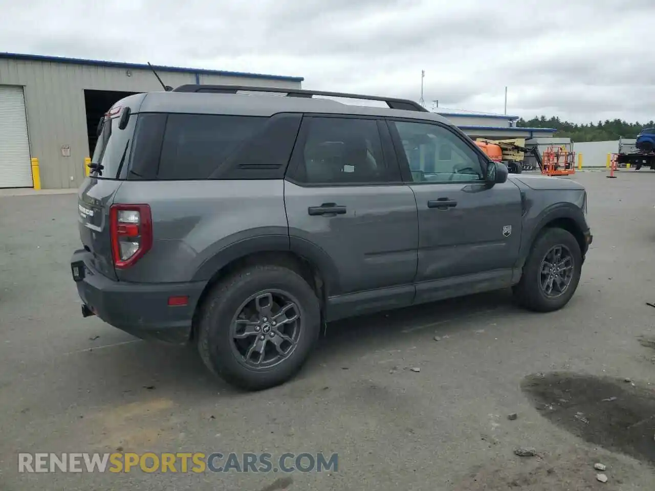 3 Photograph of a damaged car 3FMCR9B60MRA37284 FORD BRONCO 2021