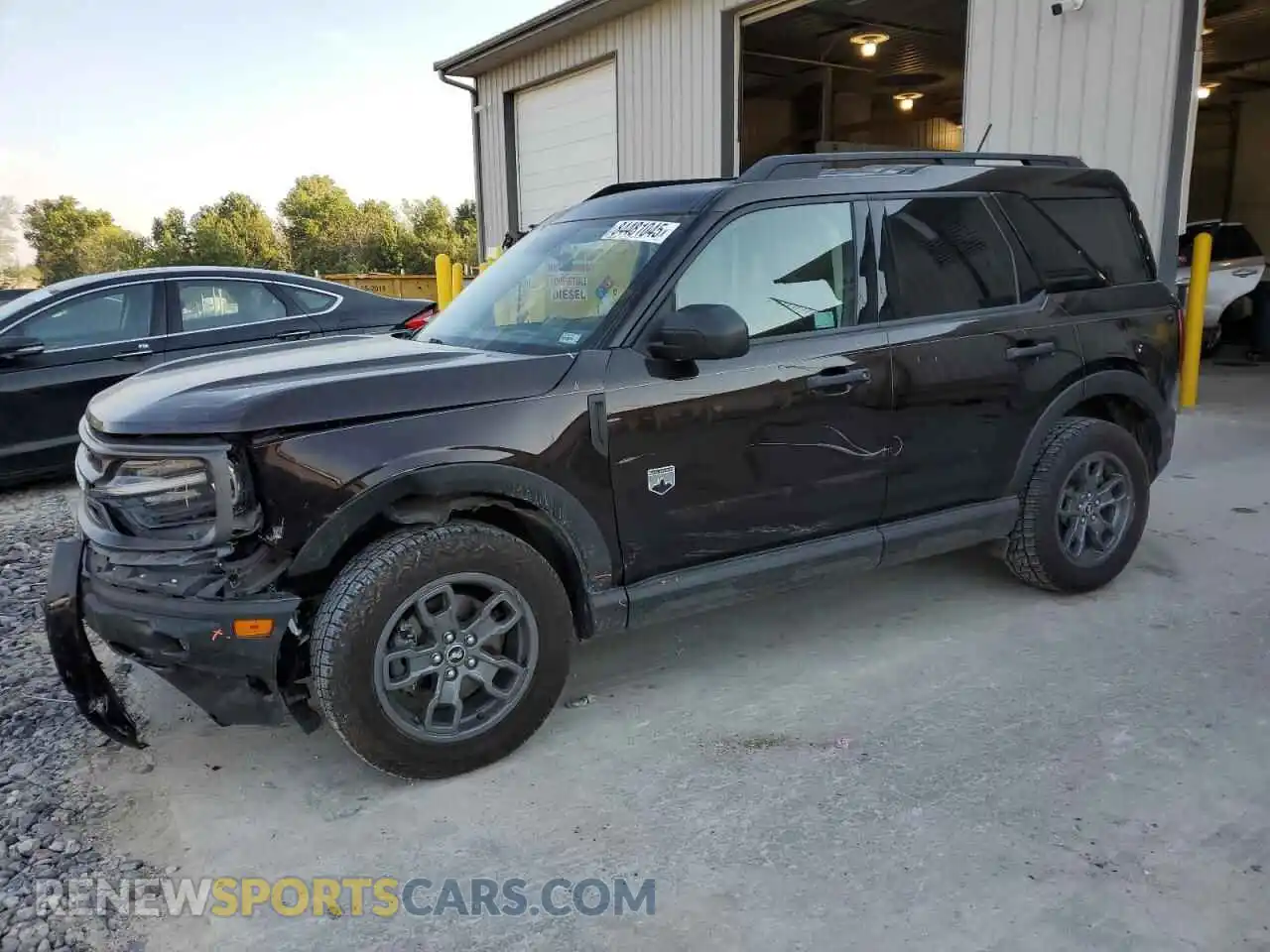 1 Photograph of a damaged car 3FMCR9B60MRA42582 FORD BRONCO 2021
