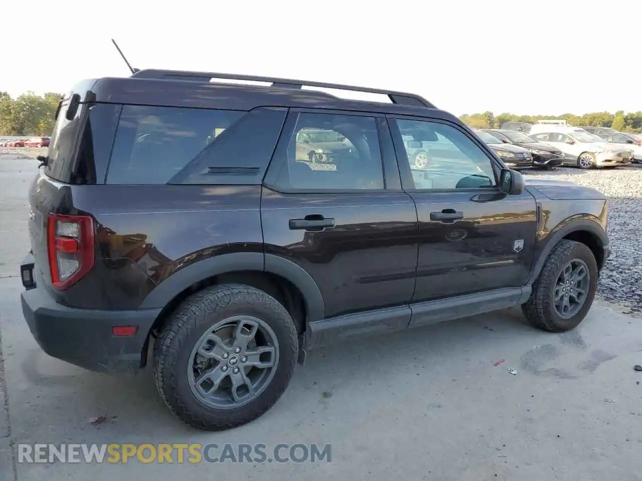 3 Photograph of a damaged car 3FMCR9B60MRA42582 FORD BRONCO 2021