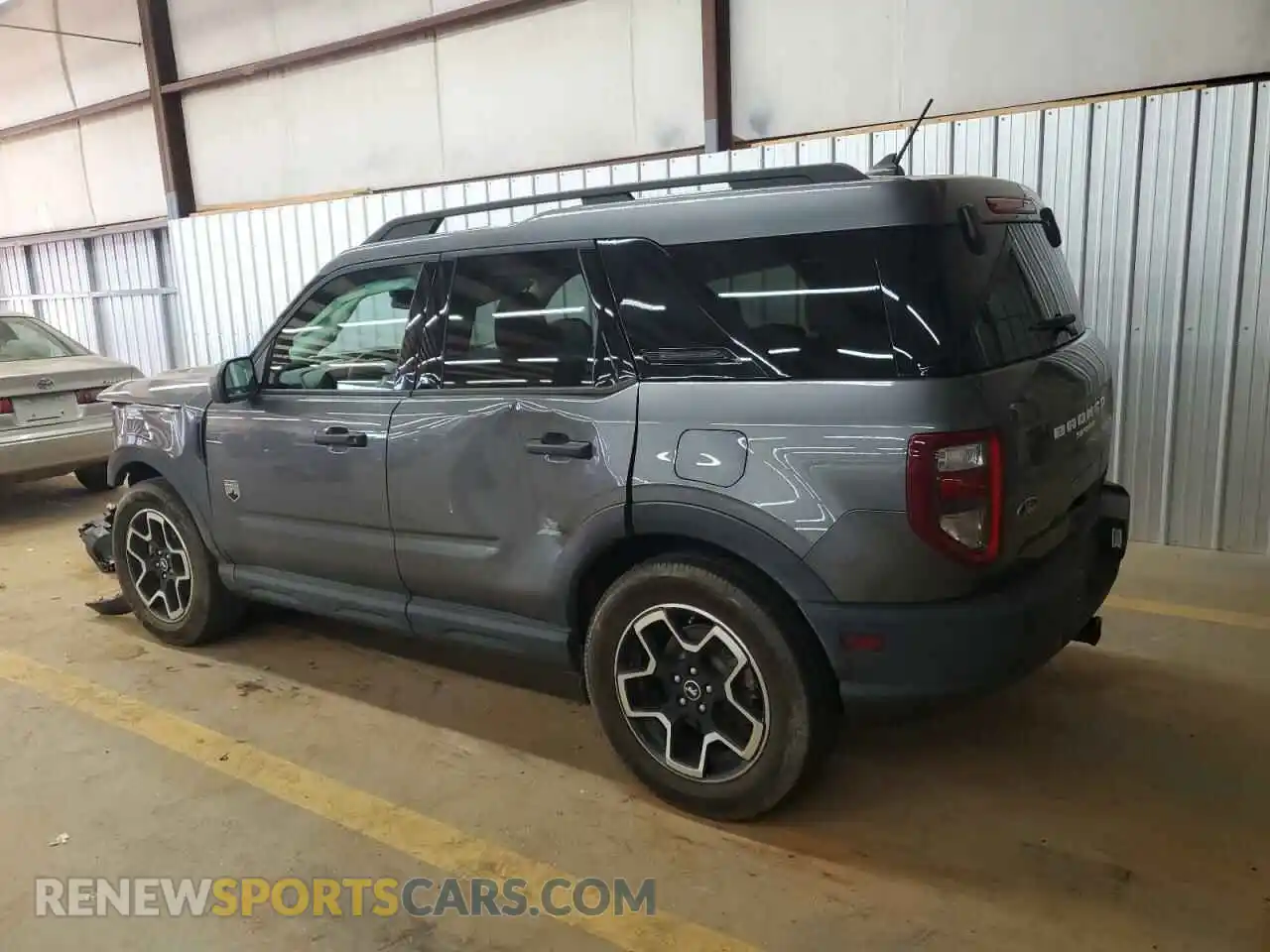 2 Photograph of a damaged car 3FMCR9B60MRA45045 FORD BRONCO 2021
