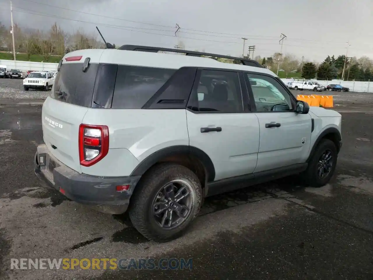 3 Photograph of a damaged car 3FMCR9B60MRA73749 FORD BRONCO 2021