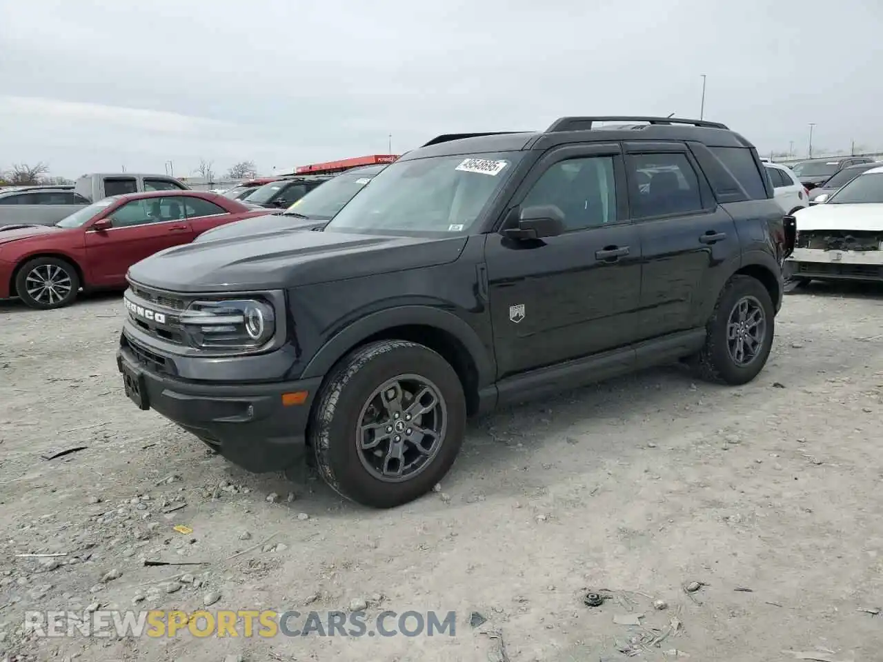 1 Photograph of a damaged car 3FMCR9B60MRB22268 FORD BRONCO 2021