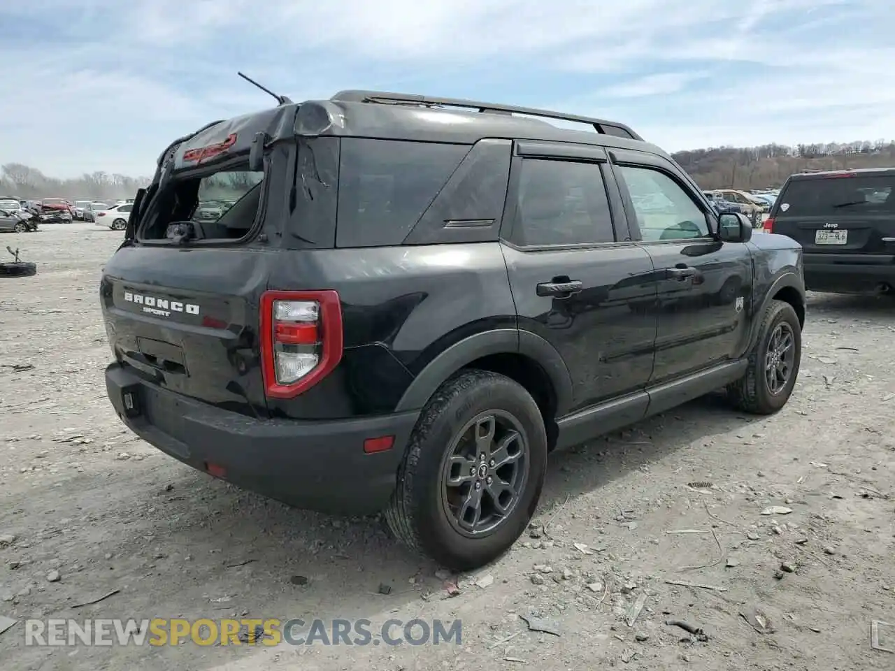 3 Photograph of a damaged car 3FMCR9B60MRB22268 FORD BRONCO 2021