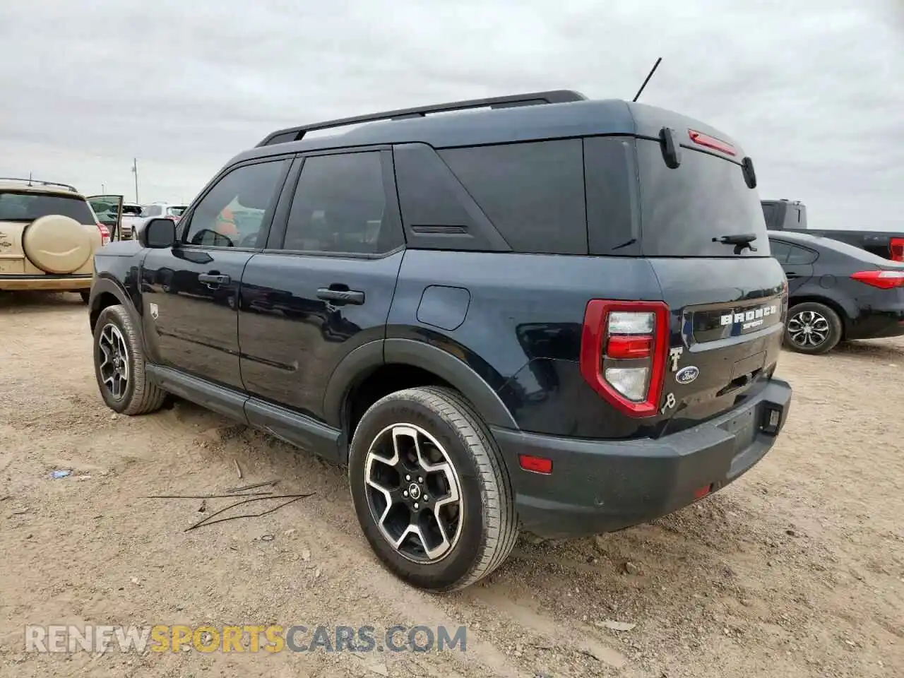 2 Фотография поврежденного автомобиля 3FMCR9B60MRB30998 FORD BRONCO 2021