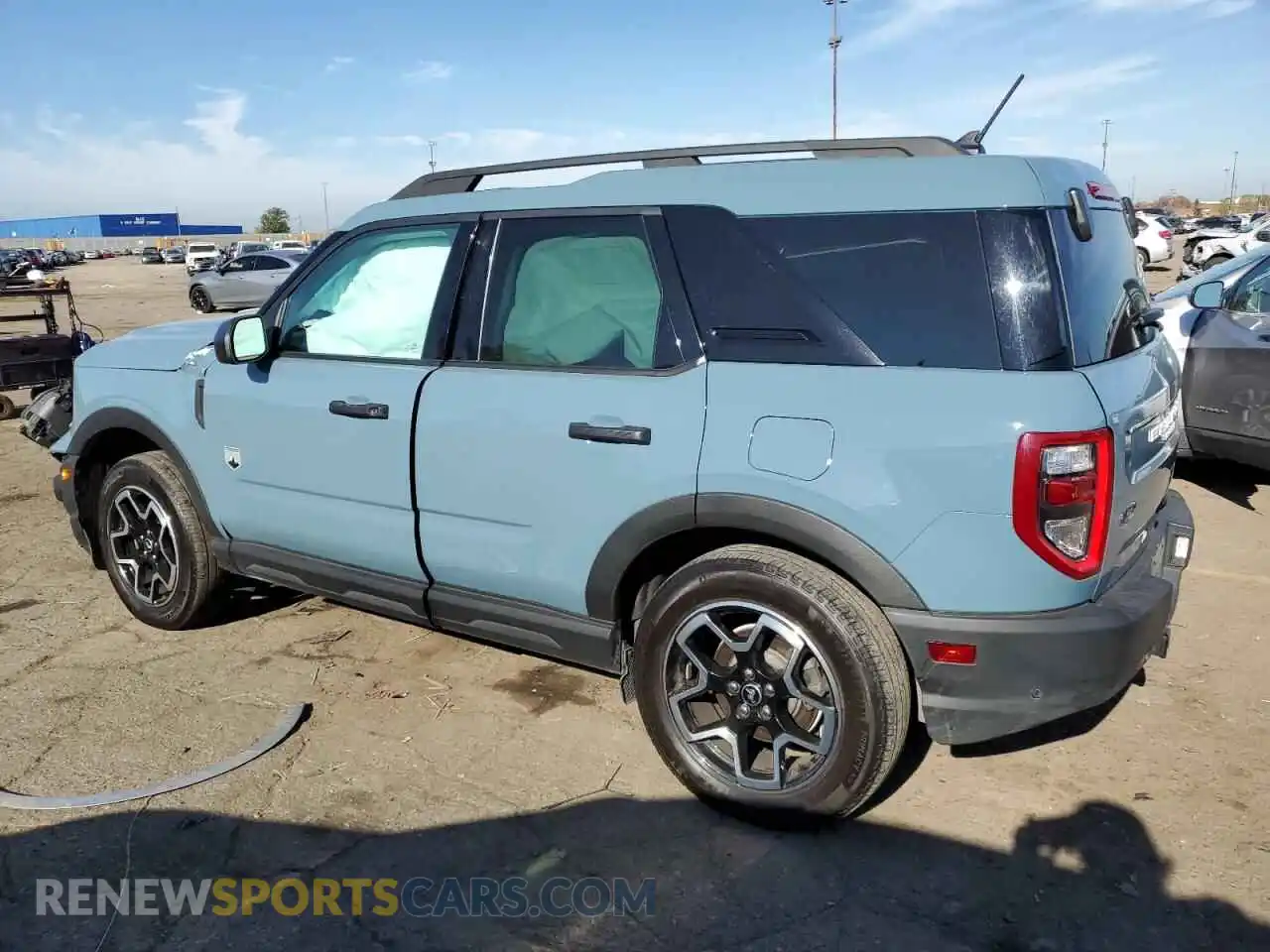 2 Фотография поврежденного автомобиля 3FMCR9B61MRA12345 FORD BRONCO 2021