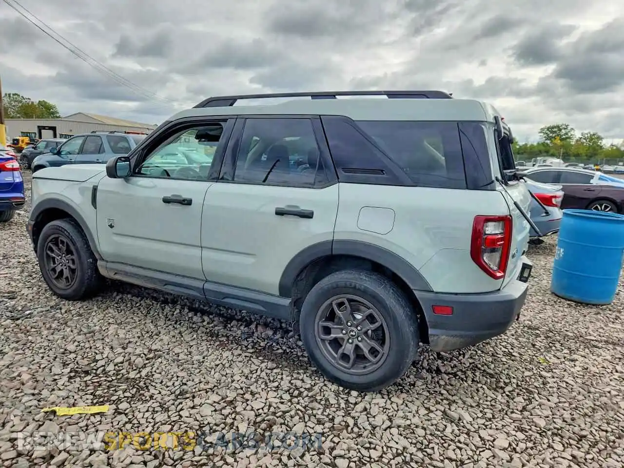 2 Photograph of a damaged car 3FMCR9B61MRA19389 FORD BRONCO 2021