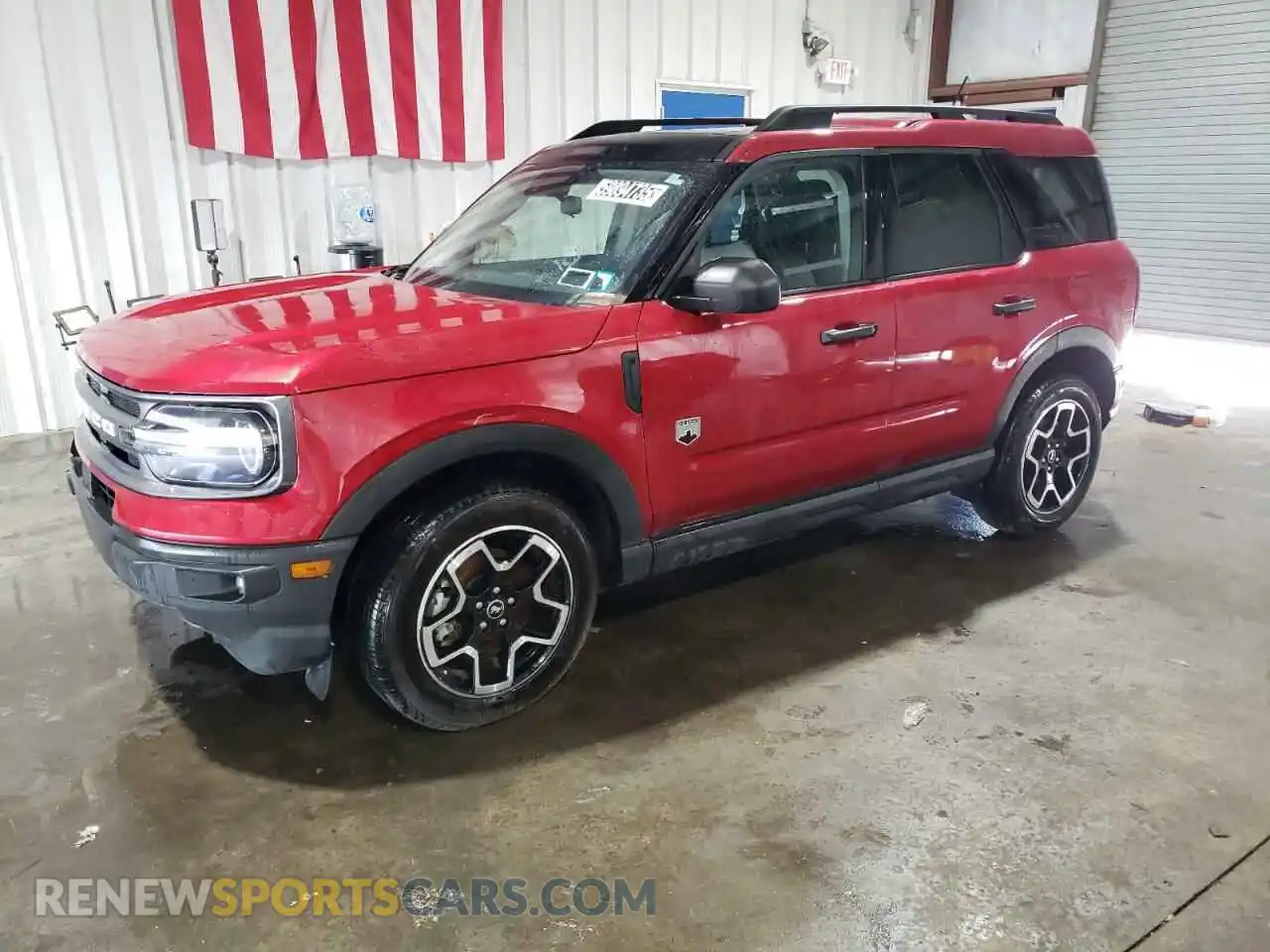1 Photograph of a damaged car 3FMCR9B61MRA52893 FORD BRONCO 2021