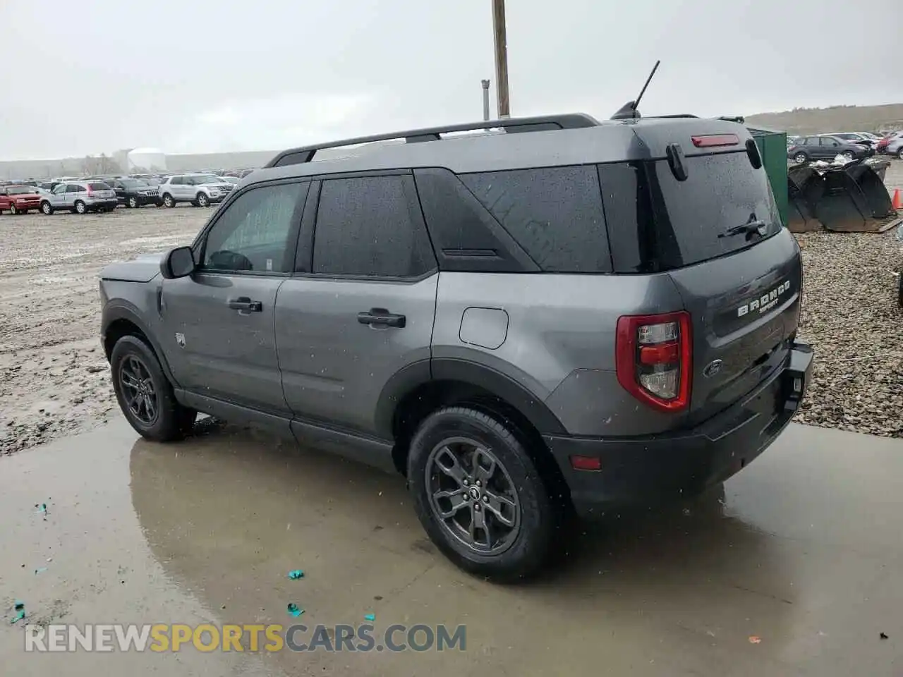 2 Photograph of a damaged car 3FMCR9B61MRA67345 FORD BRONCO 2021