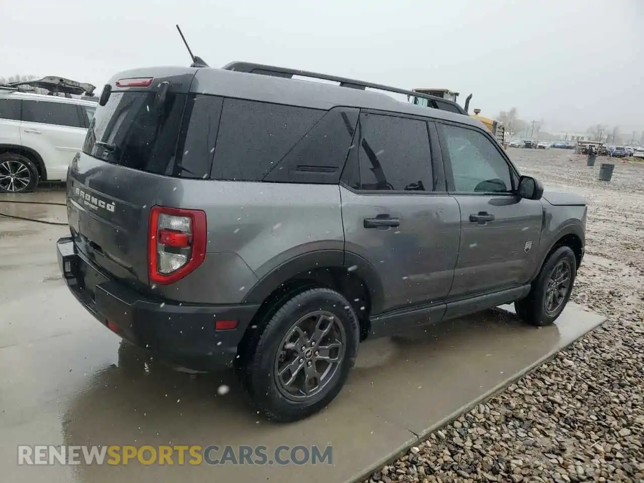 3 Photograph of a damaged car 3FMCR9B61MRA67345 FORD BRONCO 2021