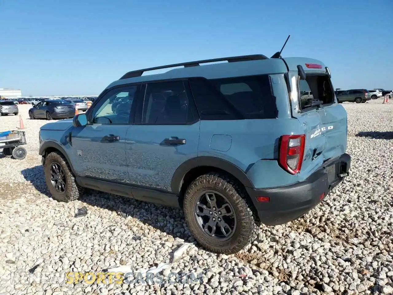 2 Photograph of a damaged car 3FMCR9B61MRA92276 FORD BRONCO 2021