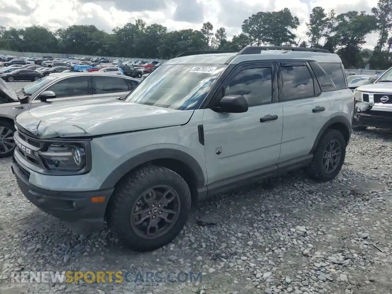 1 Photograph of a damaged car 3FMCR9B61MRA93184 FORD BRONCO 2021