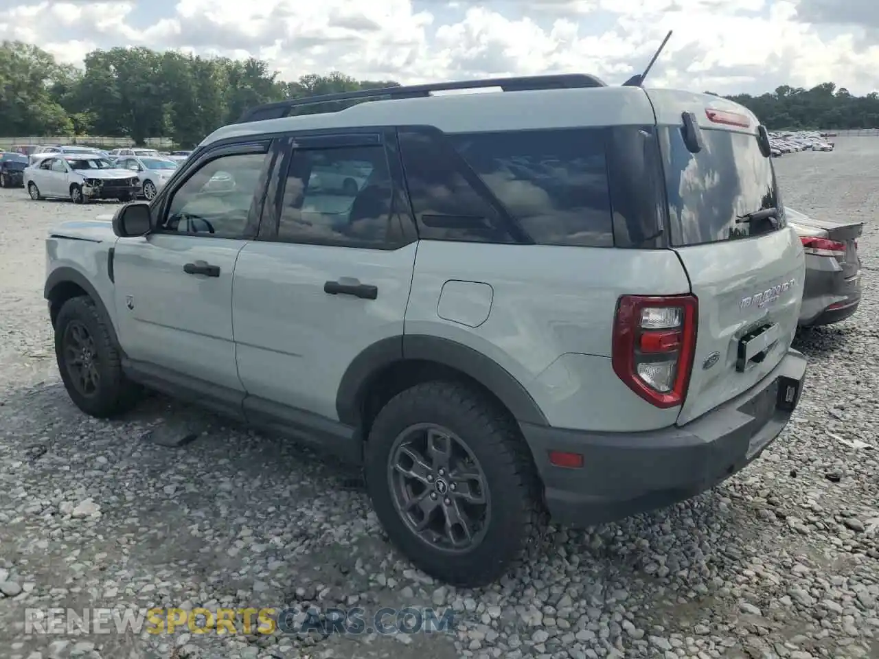 2 Photograph of a damaged car 3FMCR9B61MRA93184 FORD BRONCO 2021