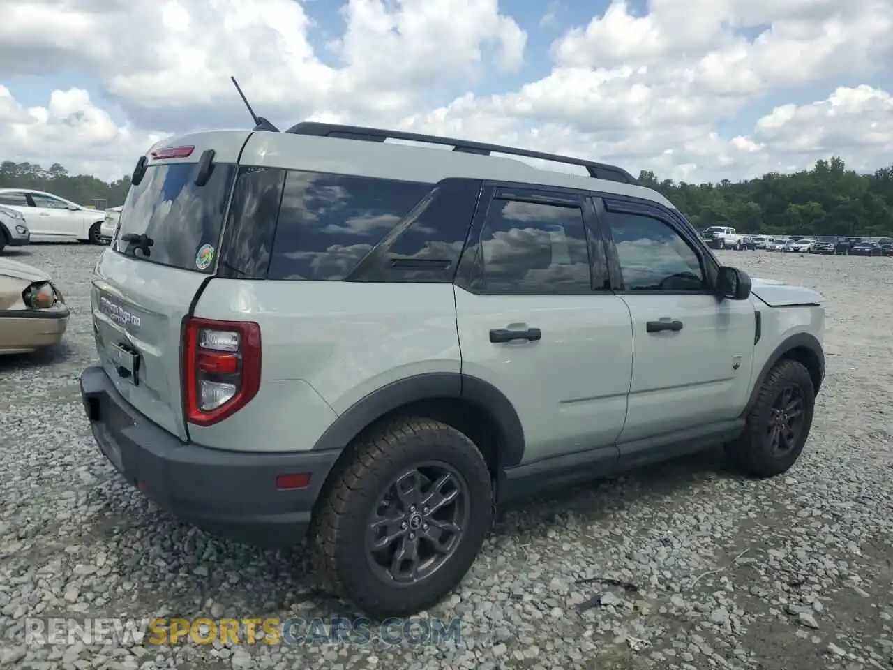 3 Photograph of a damaged car 3FMCR9B61MRA93184 FORD BRONCO 2021