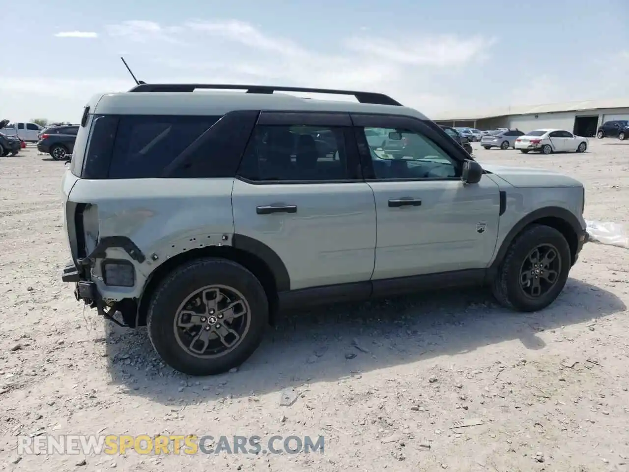 3 Photograph of a damaged car 3FMCR9B61MRB04104 FORD BRONCO 2021