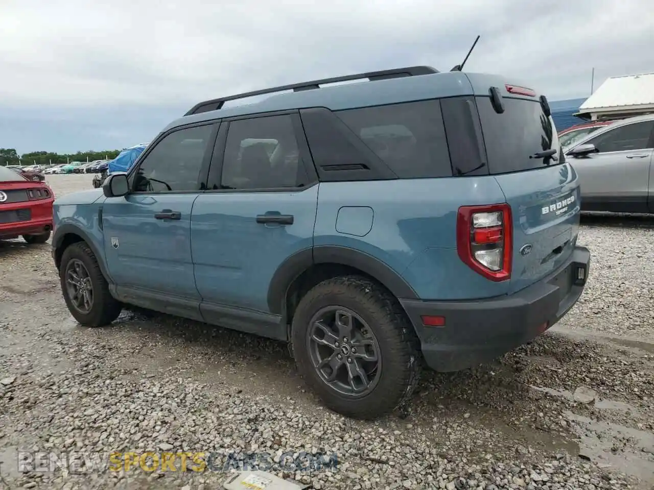 2 Photograph of a damaged car 3FMCR9B61MRB12901 FORD BRONCO 2021