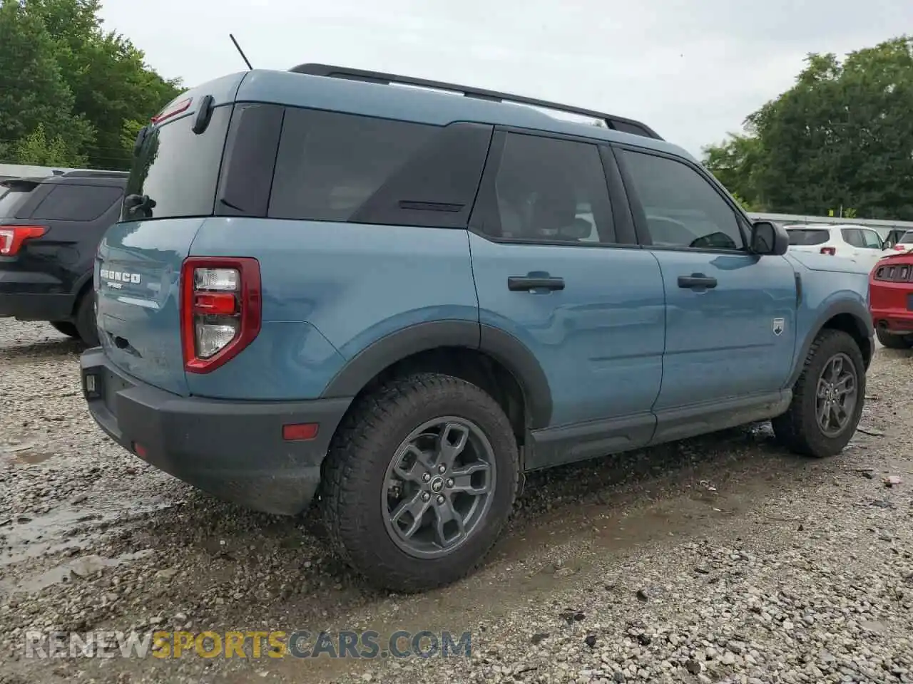 3 Photograph of a damaged car 3FMCR9B61MRB12901 FORD BRONCO 2021