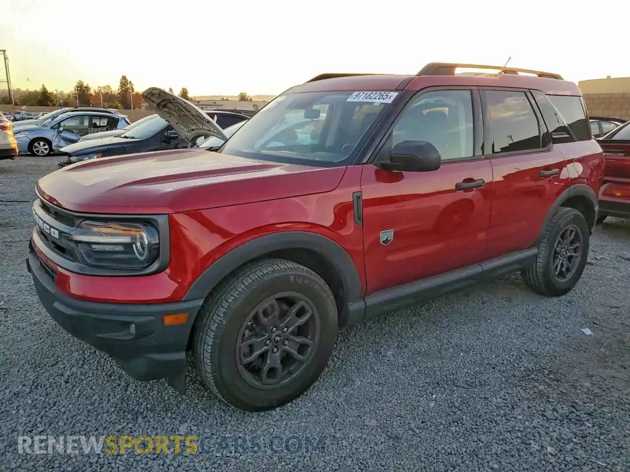 1 Photograph of a damaged car 3FMCR9B61MRB22330 FORD BRONCO 2021