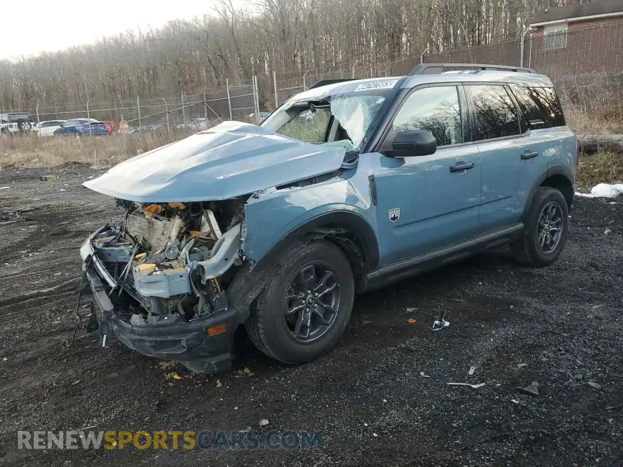 1 fotografías del automóvil dañado 3FMCR9B61MRB29312 FORD BRONCO 2021