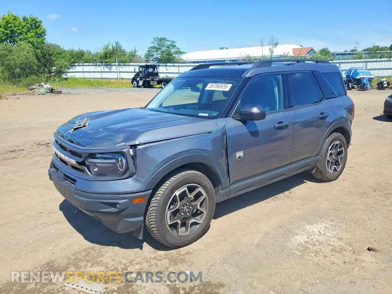1 Фотография поврежденного автомобиля 3FMCR9B62MRA23872 FORD BRONCO 2021