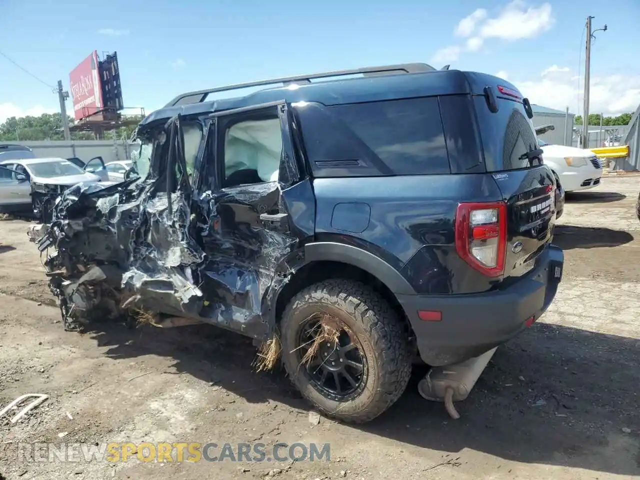 2 Фотография поврежденного автомобиля 3FMCR9B62MRA25525 FORD BRONCO 2021