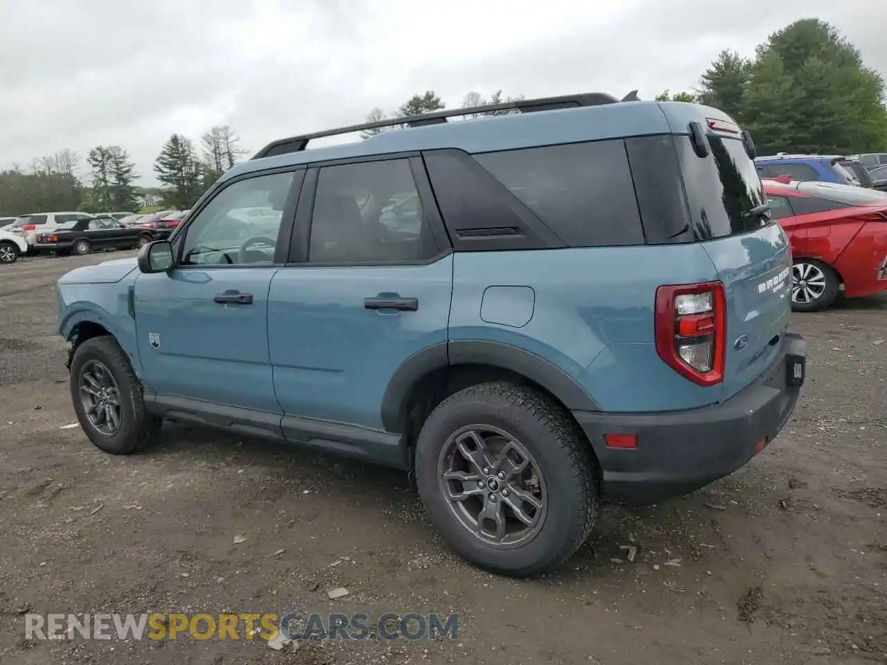 2 Photograph of a damaged car 3FMCR9B62MRA66849 FORD BRONCO 2021