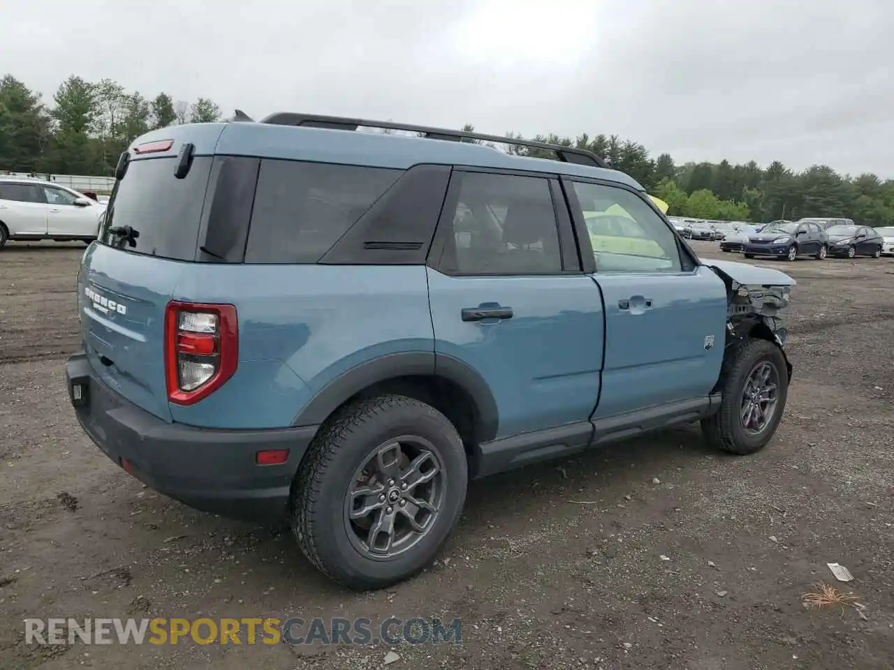 3 Photograph of a damaged car 3FMCR9B62MRA66849 FORD BRONCO 2021