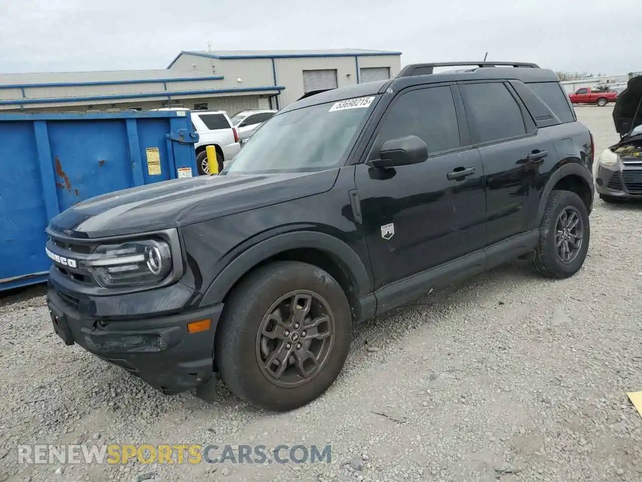 1 Photograph of a damaged car 3FMCR9B62MRB19727 FORD BRONCO 2021