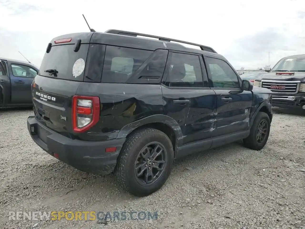 3 Photograph of a damaged car 3FMCR9B62MRB19727 FORD BRONCO 2021
