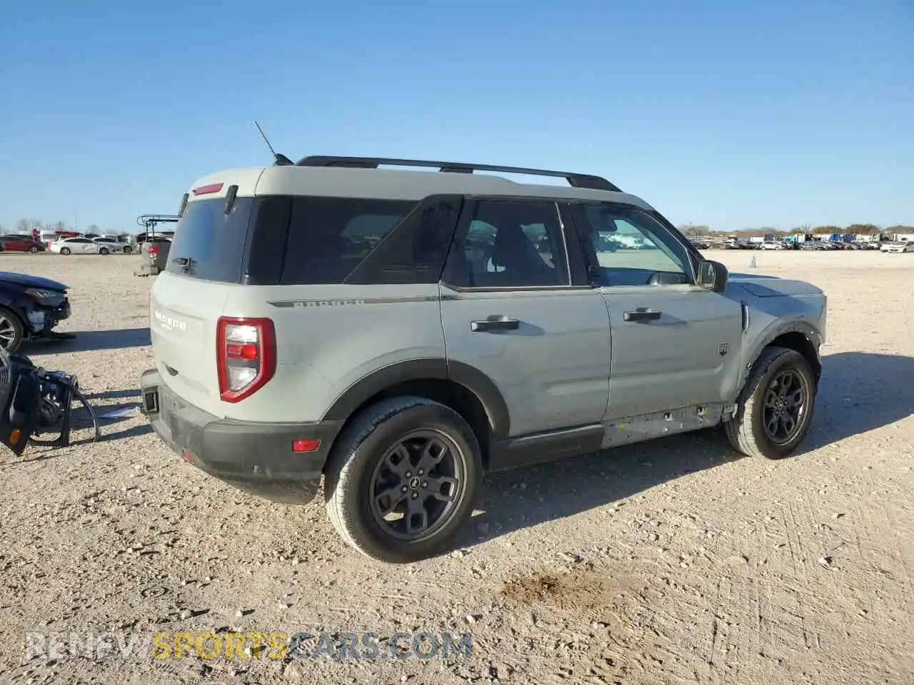 3 Photograph of a damaged car 3FMCR9B62MRB22501 FORD BRONCO 2021