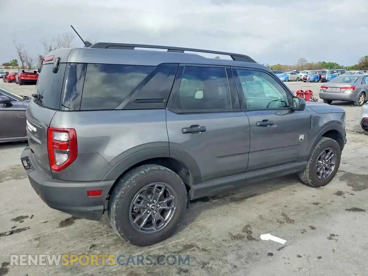 3 Photograph of a damaged car 3FMCR9B62MRB26242 FORD BRONCO 2021