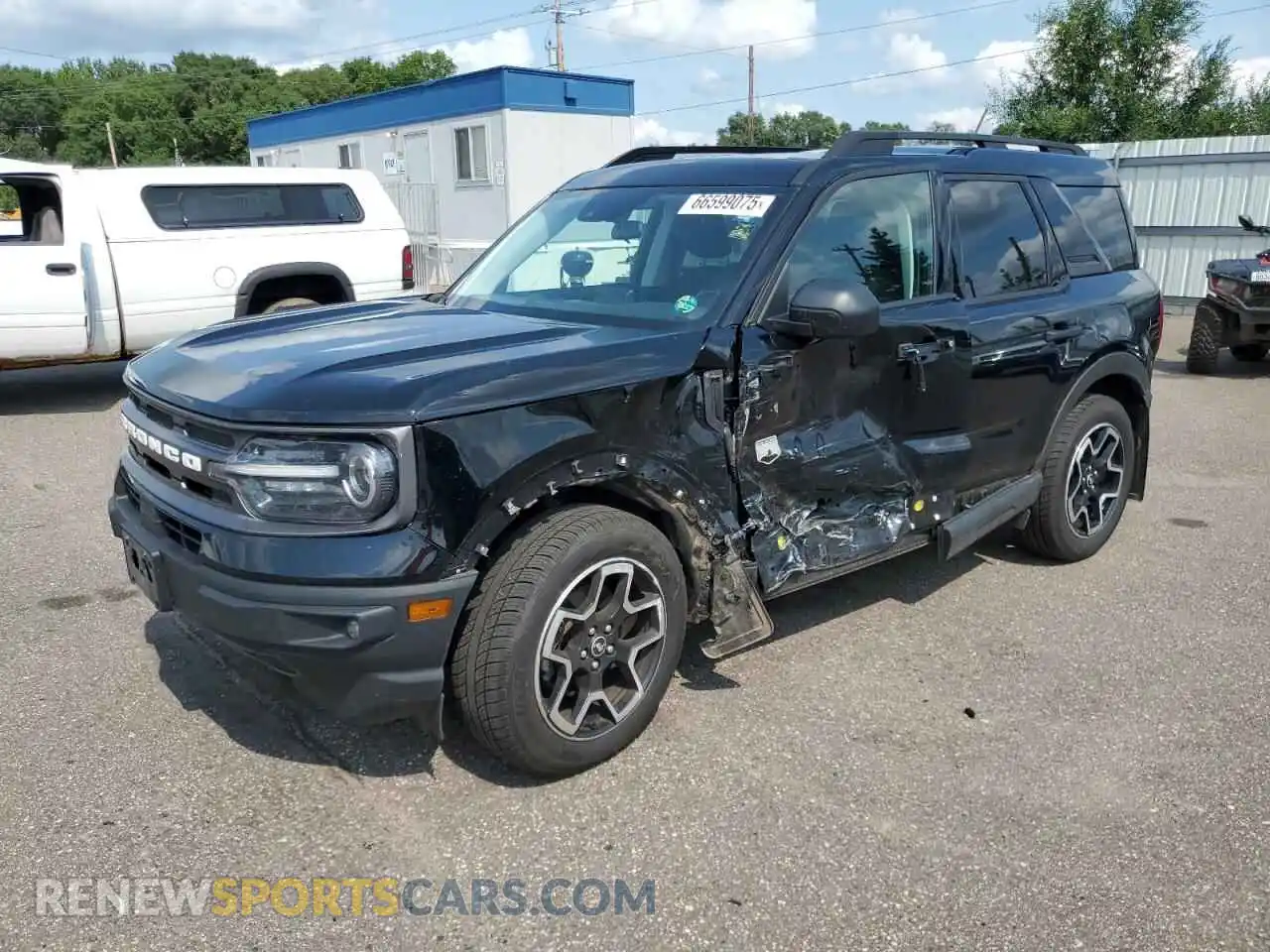 1 Photograph of a damaged car 3FMCR9B62MRB31733 FORD BRONCO 2021