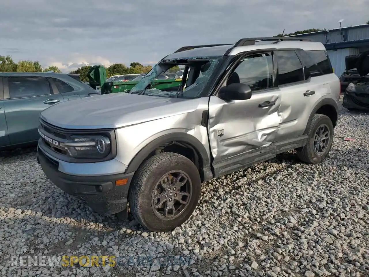1 Photograph of a damaged car 3FMCR9B62MRB37404 FORD BRONCO 2021